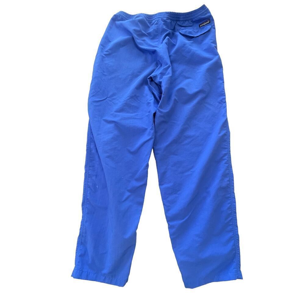 Patagonia Blue Lightweight Drawstring/Elastic Waist Nylon Pants - Medium - Picture 2 of 13